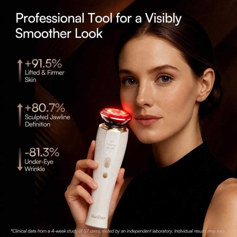 NovaDerm Advanced 3-in-1 Red Light Facial Sculptor